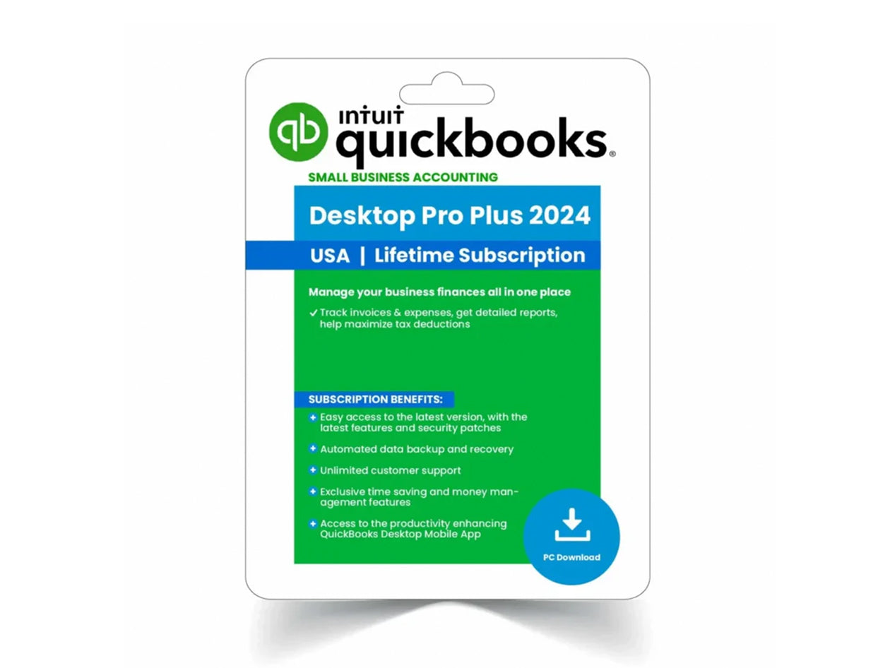 QuickBooks Desktop Pro Plus 2024 Windows - MacOS
